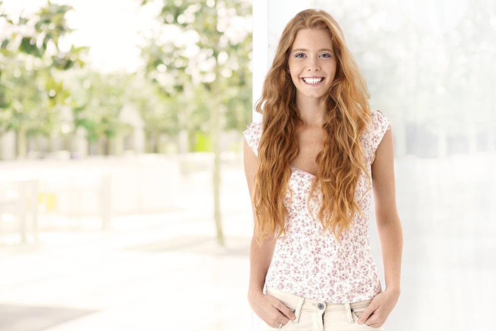 havertown woman smiling